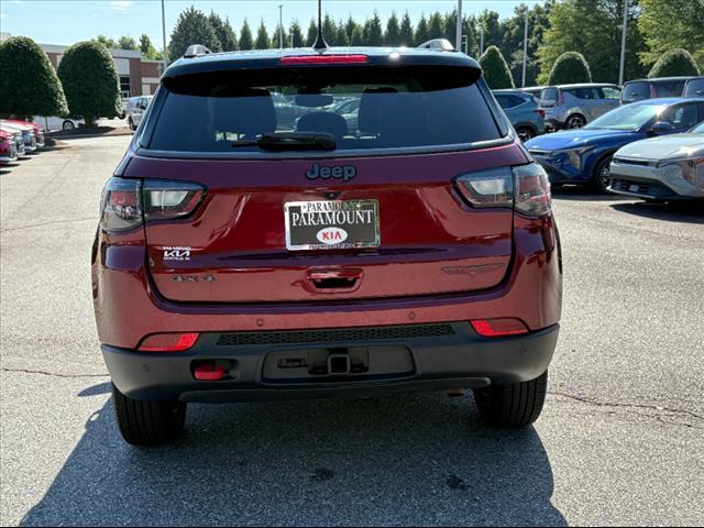 used 2022 Jeep Compass car, priced at $23,250