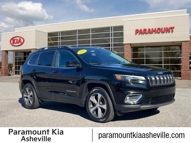 used 2019 Jeep Cherokee car, priced at $18,750