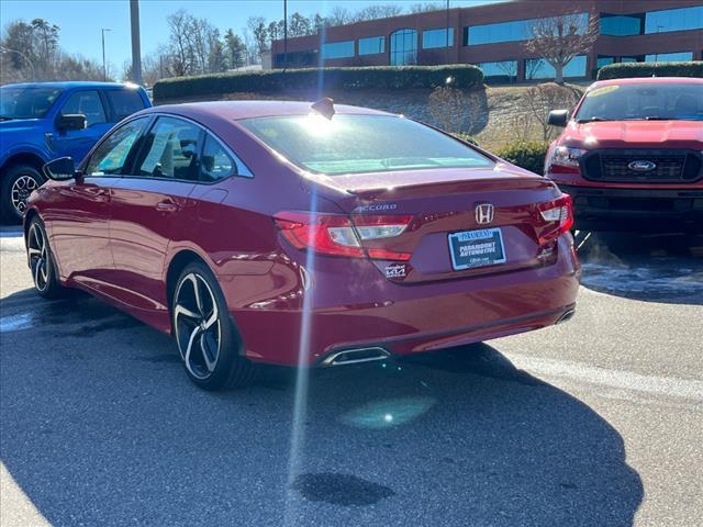 used 2019 Honda Accord car, priced at $27,500