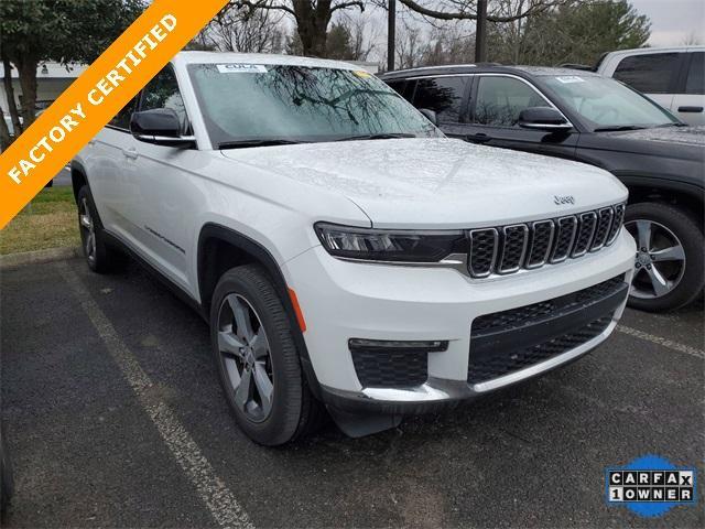 used 2021 Jeep Grand Cherokee L car, priced at $38,990