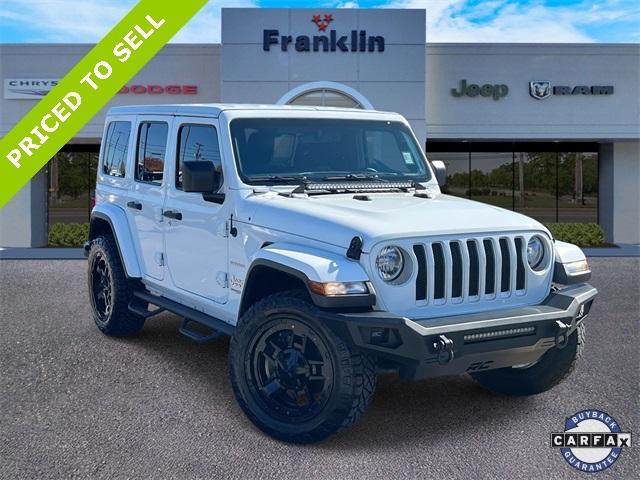 used 2018 Jeep Wrangler Unlimited car, priced at $26,533