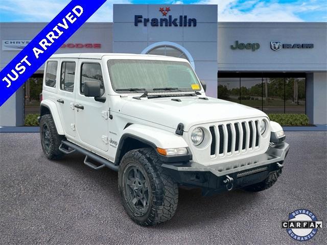 used 2018 Jeep Wrangler Unlimited car, priced at $27,990