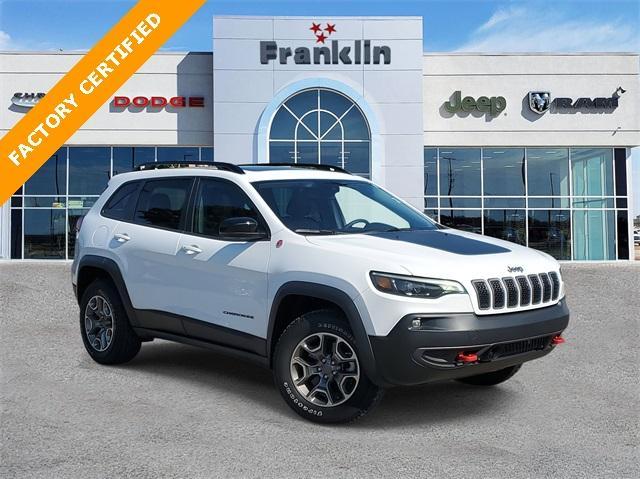 used 2022 Jeep Cherokee car, priced at $32,483