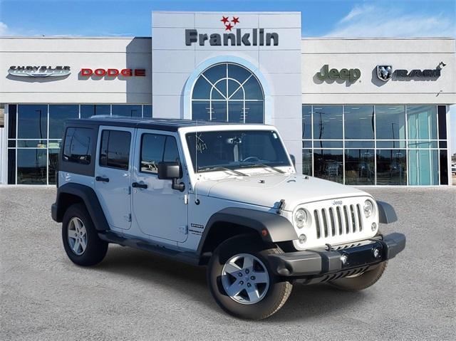 used 2017 Jeep Wrangler Unlimited car, priced at $22,901