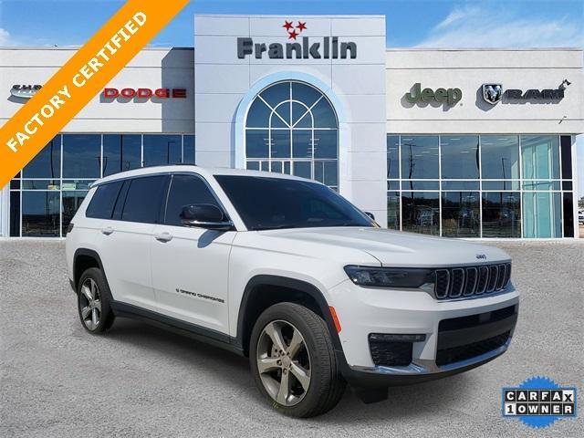 used 2022 Jeep Grand Cherokee L car, priced at $35,891