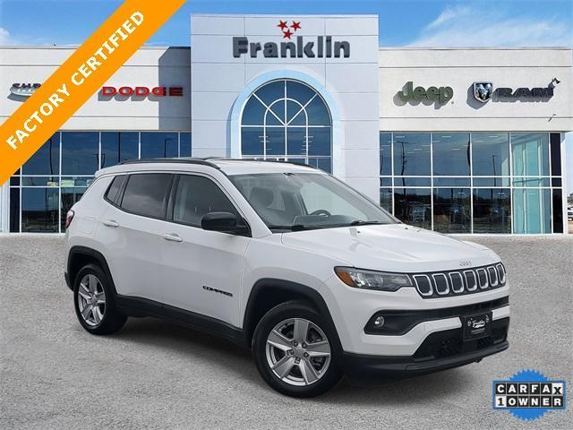used 2022 Jeep Compass car, priced at $22,998