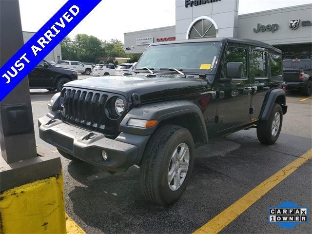 used 2022 Jeep Wrangler Unlimited car, priced at $35,819