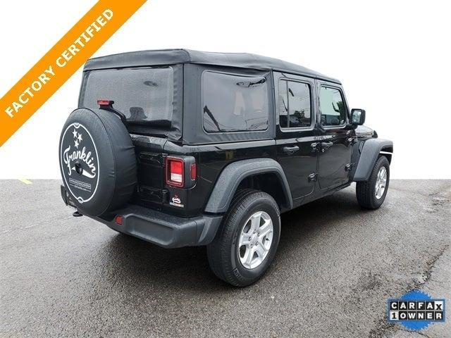 used 2022 Jeep Wrangler Unlimited car, priced at $29,988