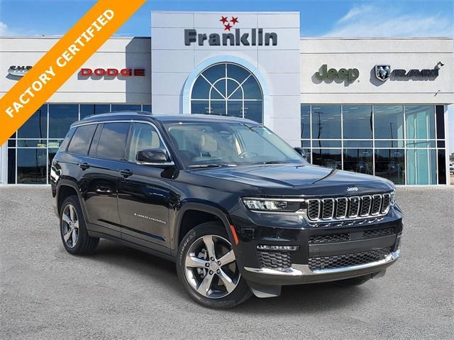 used 2022 Jeep Grand Cherokee L car, priced at $37,401