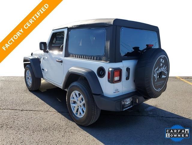 used 2023 Jeep Wrangler car, priced at $32,694