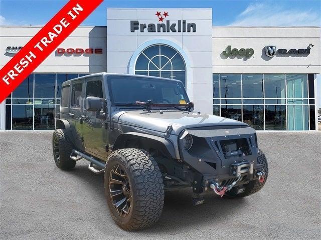 used 2017 Jeep Wrangler Unlimited car, priced at $18,900