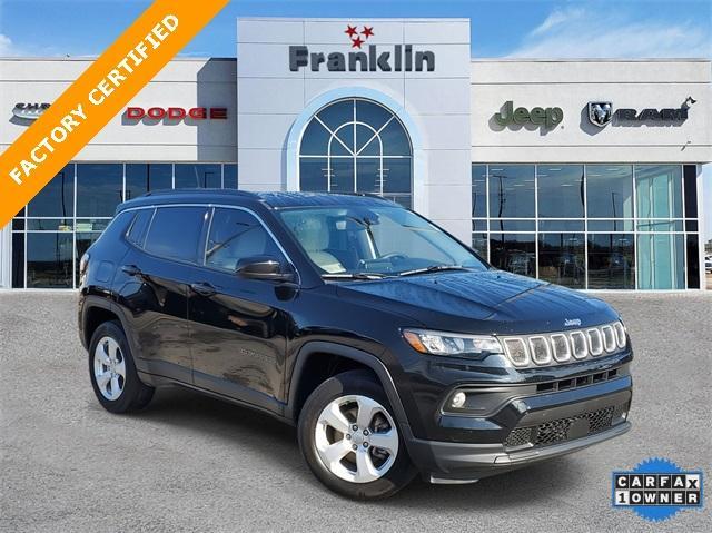 used 2022 Jeep Compass car, priced at $19,902