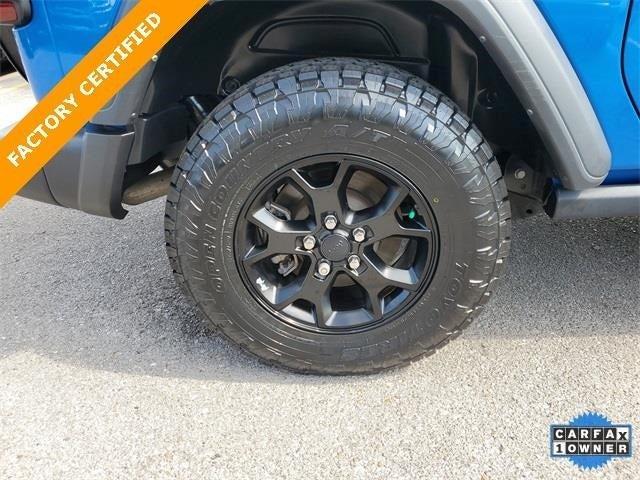used 2021 Jeep Wrangler car, priced at $29,000