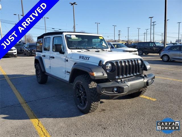 used 2021 Jeep Wrangler Unlimited car, priced at $32,901