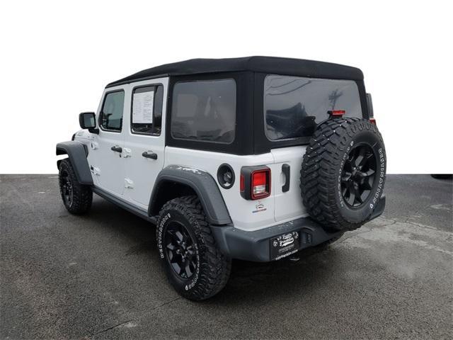 used 2021 Jeep Wrangler Unlimited car, priced at $32,492