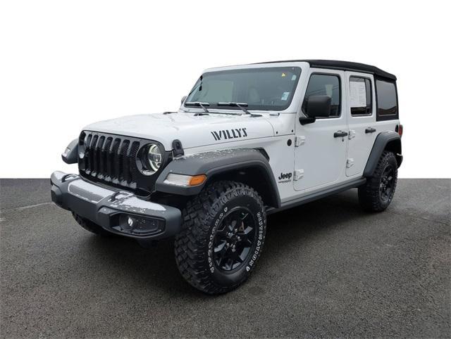 used 2021 Jeep Wrangler Unlimited car, priced at $32,492