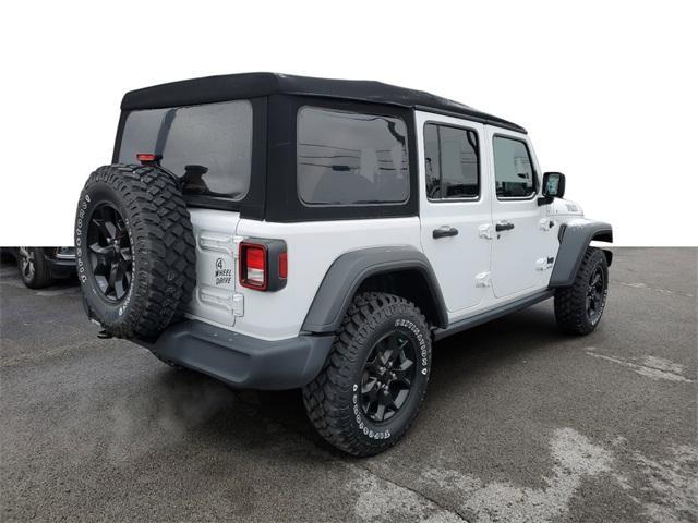 used 2021 Jeep Wrangler Unlimited car, priced at $32,492