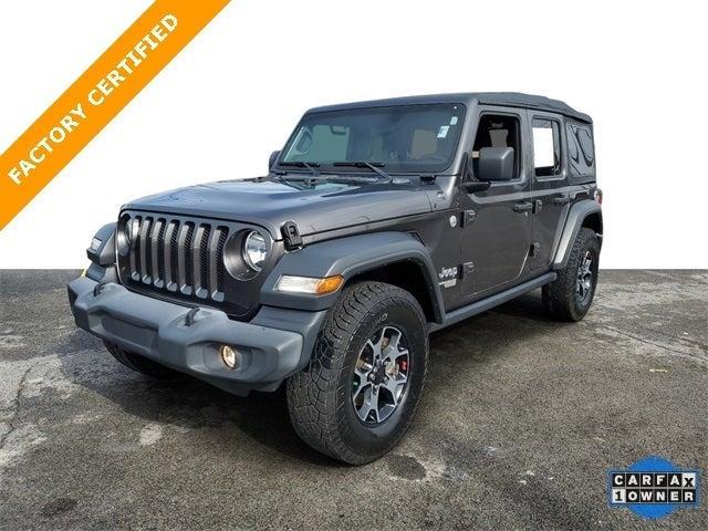 used 2018 Jeep Wrangler Unlimited car, priced at $26,503