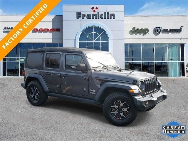 used 2018 Jeep Wrangler Unlimited car, priced at $26,503