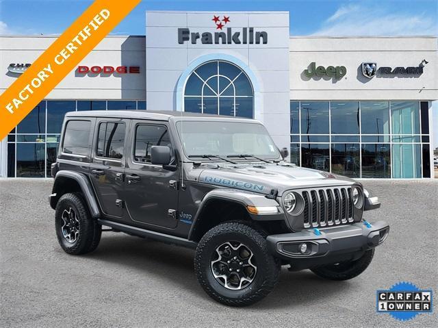 used 2021 Jeep Wrangler Unlimited 4xe car, priced at $35,507