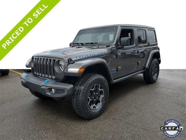 used 2021 Jeep Wrangler Unlimited 4xe car, priced at $36,903