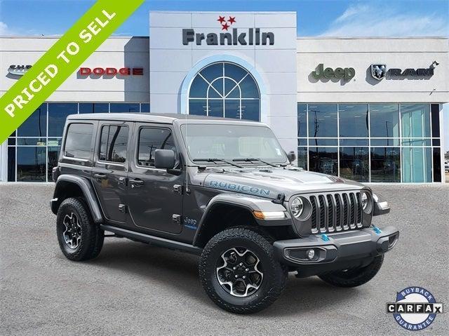 used 2021 Jeep Wrangler Unlimited 4xe car, priced at $36,903