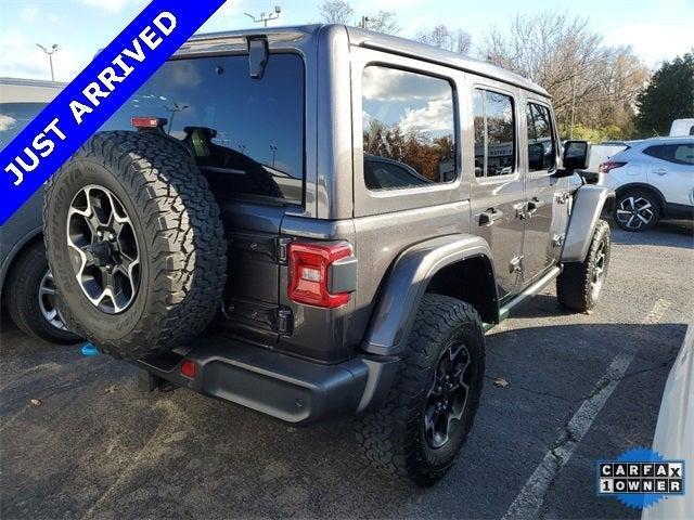 used 2021 Jeep Wrangler Unlimited 4xe car, priced at $38,900