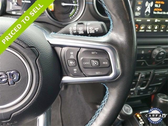 used 2021 Jeep Wrangler Unlimited 4xe car, priced at $36,903