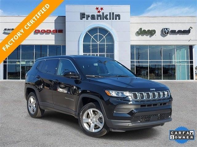 used 2024 Jeep Compass car, priced at $23,905