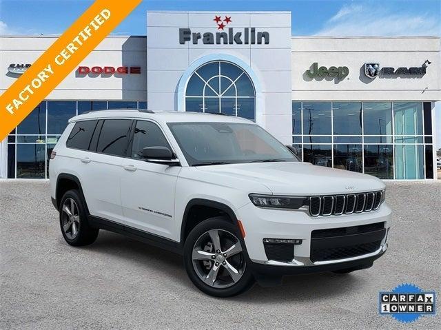 used 2022 Jeep Grand Cherokee L car, priced at $35,602