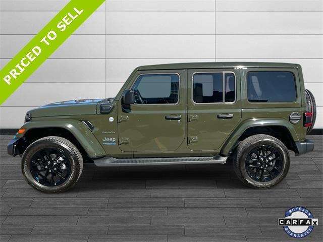 used 2022 Jeep Wrangler Unlimited 4xe car, priced at $38,591