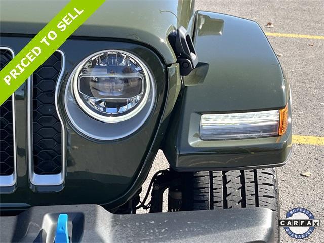 used 2022 Jeep Wrangler Unlimited 4xe car, priced at $38,591