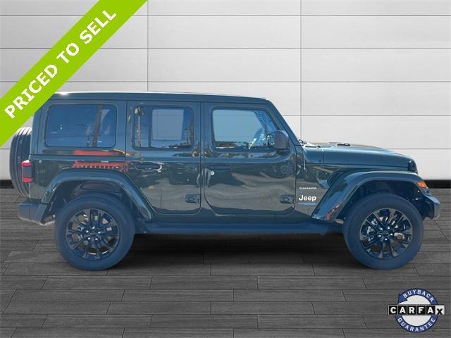 used 2022 Jeep Wrangler Unlimited 4xe car, priced at $38,591