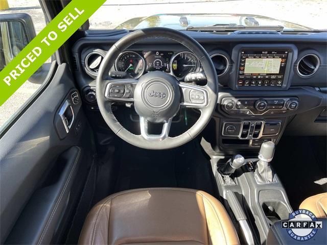 used 2022 Jeep Wrangler Unlimited 4xe car, priced at $38,591
