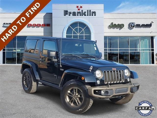 used 2017 Jeep Wrangler car, priced at $25,991