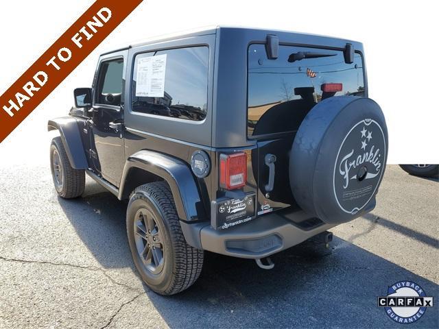 used 2017 Jeep Wrangler car, priced at $22,994