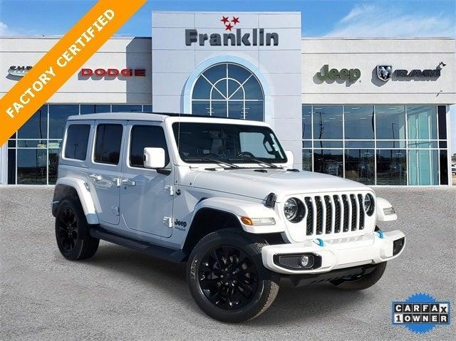 used 2021 Jeep Wrangler Unlimited 4xe car, priced at $37,801