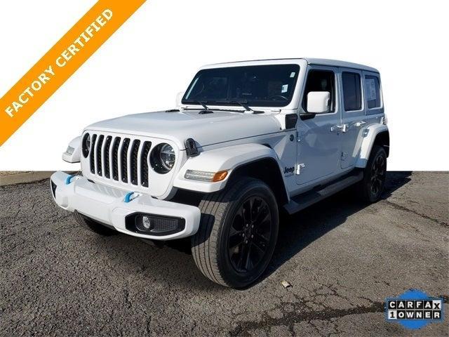 used 2021 Jeep Wrangler Unlimited 4xe car, priced at $37,801