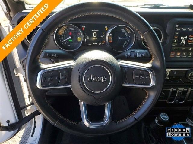 used 2021 Jeep Wrangler Unlimited 4xe car, priced at $37,801