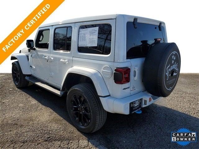 used 2021 Jeep Wrangler Unlimited 4xe car, priced at $37,801