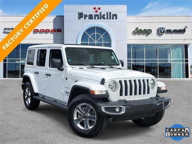 used 2022 Jeep Wrangler Unlimited car, priced at $42,630