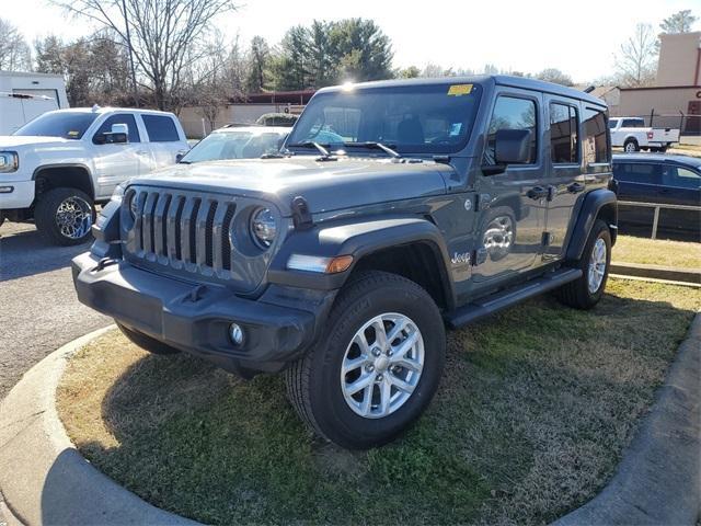 used 2021 Jeep Wrangler Unlimited car, priced at $30,900