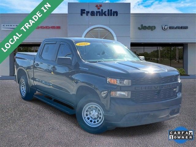 used 2021 Chevrolet Silverado 1500 car, priced at $27,592