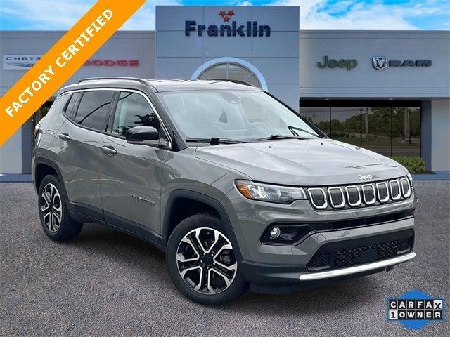 used 2022 Jeep Compass car, priced at $26,991