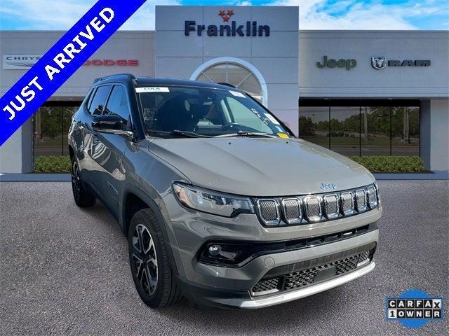 used 2022 Jeep Compass car, priced at $26,991