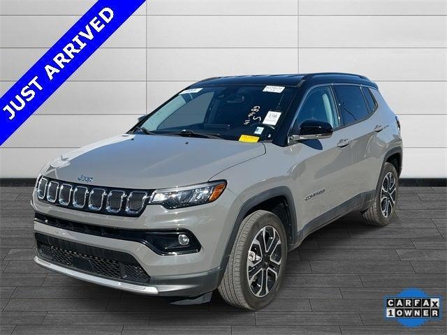 used 2022 Jeep Compass car, priced at $26,991