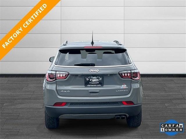 used 2022 Jeep Compass car, priced at $25,893