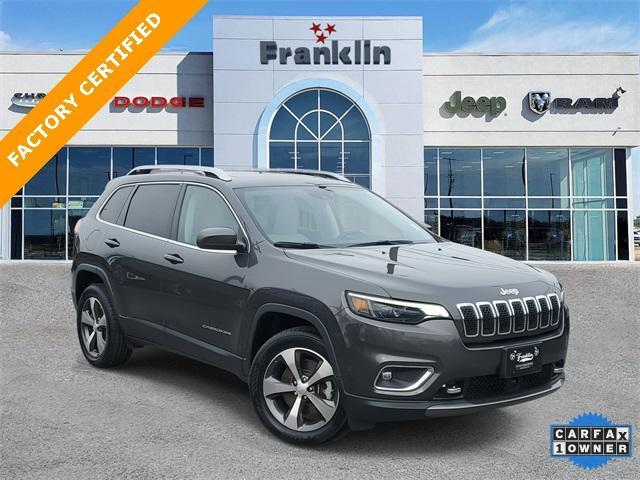 used 2021 Jeep Cherokee car, priced at $26,403