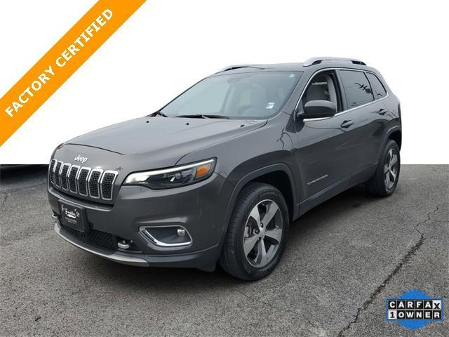 used 2021 Jeep Cherokee car, priced at $25,207