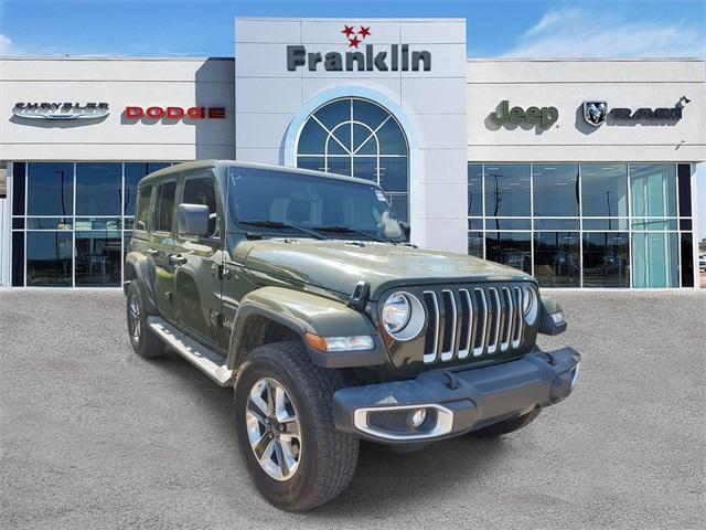 used 2022 Jeep Wrangler Unlimited car, priced at $37,851